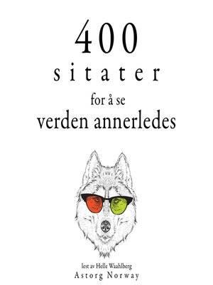 cover image of 400 sitater for å se verden annerledes